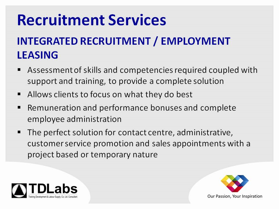 Recruitment Services
